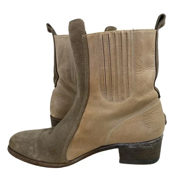Billy Reid Ankle Boots Women Calf Suede Leather Booties‎ 1203